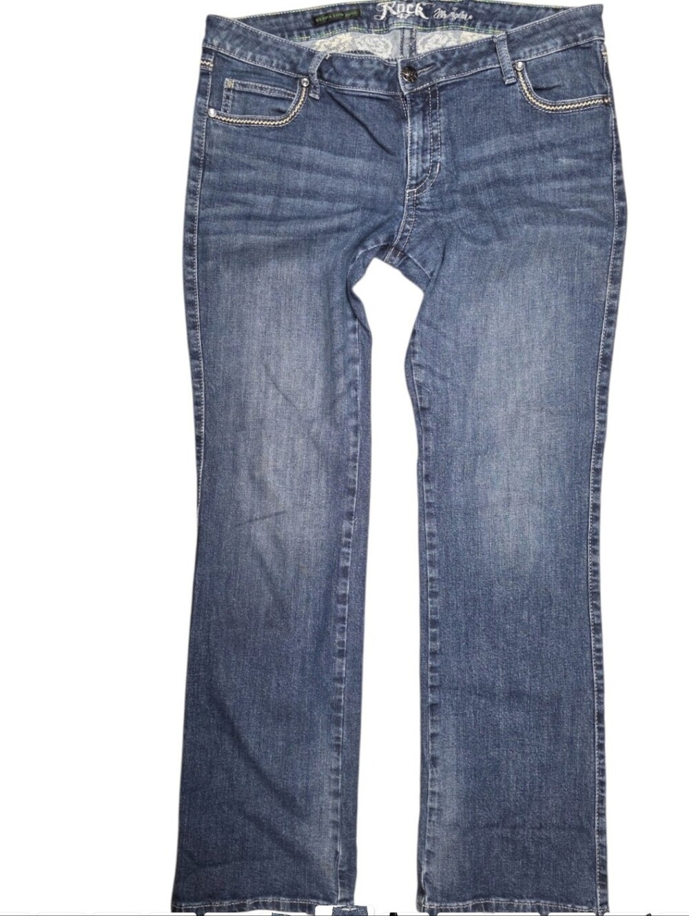 Rock 47 Ultra Low Wrangler  Jeans 18.5" Wide Waist
